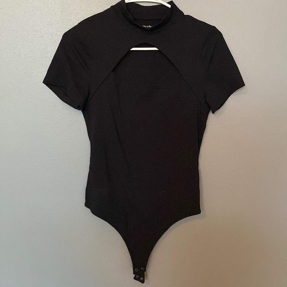 Abercrombie Chest cutout bodysuit